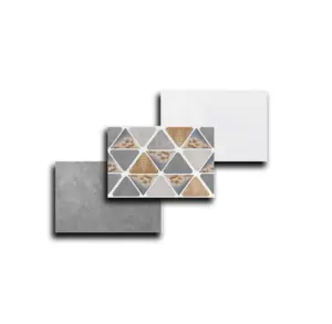 Morhoon-azulejos de pared de cerámica con efecto dorado, 300x450mm, para sala de reuniones, venta directa de fábrica, precio barato