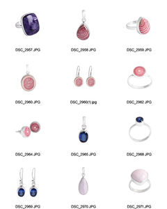 Pulsera de Plata de Ley 925, piedra preciosa multiturmalina, forma ovalada, oro, plata, chapado en rodio para regalo de fiesta de boda, estilo moderno - Product Image 5