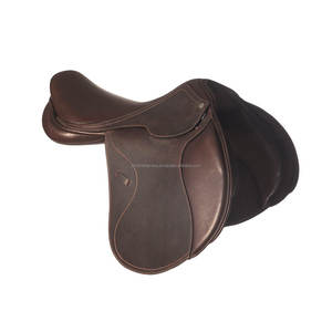 อานม้าหนังแท้พรีเมียมแบบอังกฤษ นุ่มสบาย ปรับได้ หลายขนาด หลายสี (ขนาดเบาะ 14"-18") - Product Image 3