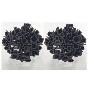 Sellos de goma para puerta, producto de goma con Color negro y varios tipos, precio de fábrica - Product Image 2