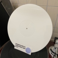Tapis en feutre pour disque vinyle, antistatique, pour platine vinyle, avec stroboscope