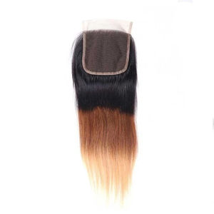 16 pouces-4x4 fermeture de cheveux vierges Type de cheveux os droit du Vietnam Offre Spéciale 2022 cheveux vietnamiens bruts de haute qualité - Product Image 1