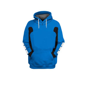 Sweat à capuche de motard à col haut en aramide approuvé CE, avec poches kangourou, meilleure tenue européenne, Protection Prime - Product Image 3