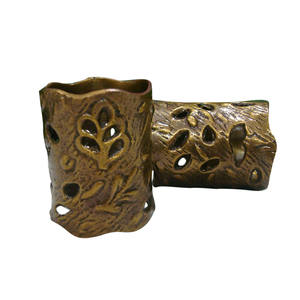 Anillo de servilletas acrílico de mariposa dorada para fiesta de boda, accesorios personalizados transparentes, pegatina - Product Image 4