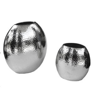 Floreros de aluminio fundido brillante pulido - Product Image 6