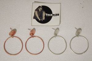 Boucles d'oreilles pendantes en forme circulaire en laiton nickel nouveau style bijoux de mode pour mariages fêtes et cadeaux - Product Image 6