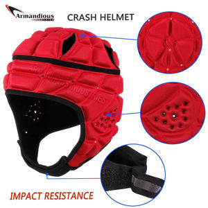 Casco de portero de rugby con logotipo de marca de diseño personalizado, acolchado suave para jugadores de fútbol - Product Image 3