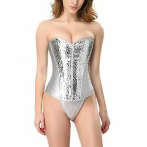 Sexy Lace Plus Size New <b>Women</b> Sexy <b>Corset</b> Bustier <b>Corset</b> Lingerie Tops PVC Victorian Fashion <b>Corset</b> Waist Trainer - Product Image 1