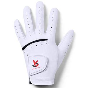 Guantes de golf de cuero Cabretta de alta calidad 2024, blancos personalizados para deportes, ciclismo, gimnasio, uso directo del fabricante - Product Image 1