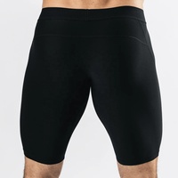 Pantalones Cortos Deportivos de Compresión para Hombre, Ecológicos, Transpirables, con Cintura Elástica, para Correr, Levantar Pesas, Primavera