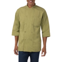 Vêtements de Chef de Restaurant professionnel pour hommes, uniformes de travail de cuisine à manches longues, manteaux de restauration