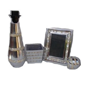 Chất lượng cao nhôm Đèn bóng Bình hoa Khung ảnh nhôm với xương khảm bảng Top trang trí hình ảnh khung - Product Image 1