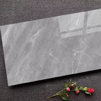 Carreaux de sol intérieurs en porcelaine émaillée polie brillante haut de gamme 300x900mm 12mm d'épaisseur pour marches d'escalier, salon moderne