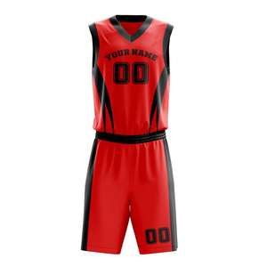 Uniforme de basket-ball d'université sur mesure, dernière sublimation, prix d'usine - Product Image 3