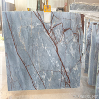 2025 Deep River Grey 2cm d'épaisseur dalles de marbre poli pierre personnalisable % 100 pierre naturelle marbre modèle de luxe prix de gros