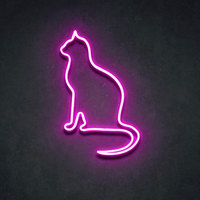 Fortune Lucky Cat Maneki Neko LED Anime Enseigne Au Néon Lumière Animal Enseigne Au Néon Décoration Murale Cadeau Personnalisé
