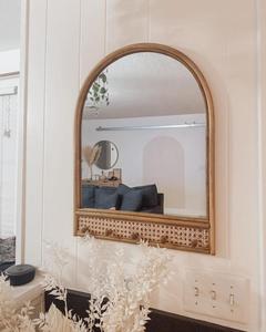 EN GROS LA MAIN TENTURE ROTIN EN OSIER MIROIR/SISU/ RMA-018 - Product Image 3