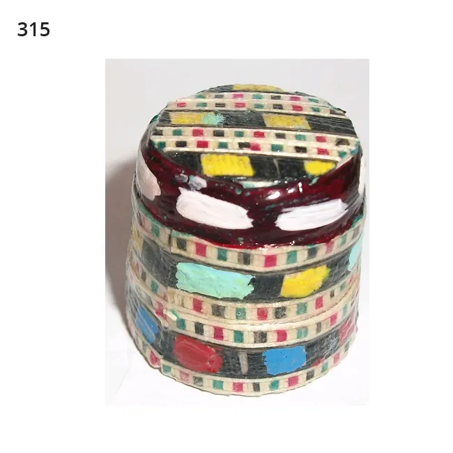 Custom Souvenir Decorative Metal Thimble Collectible Handmade Sewing Thimbles
