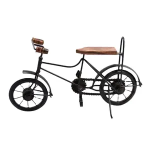 Bicicleta antigua Vintage de hierro, artículo de regalo de lujo para decoración del hogar y jardín