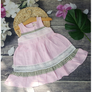 Vestido de verano para niña pequeña, a la moda ropa de fiesta, venta al por mayor - Product Image 4