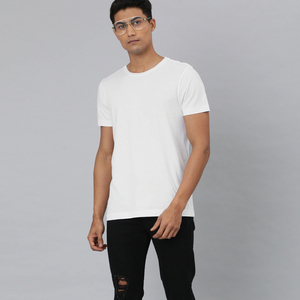 Camiseta Nueva OEM para Hombre con Estampado, Camisetas Blancas Lisas para Hombre Talla Grande, Camiseta Extra Grande Personalizada con Estampado de Algodón, Ropa Casual para Hombre - Product Image 4