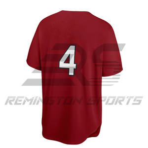 Ropa de equipo de alta calidad Conjunto de uniforme de béisbol Ropa personalizada Uniforme de béisbol Hombres Jersey y pantalones de béisbol Uniforme de diseño personalizado - Product Image 4