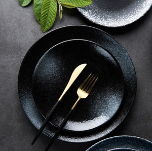 king High Quality 6 Inch Glazed Home <strong>Sets</strong> Restaurant Plate,Use Ceramic Round Lunch Rice Stoneware Dinner Plates - Product Image 3