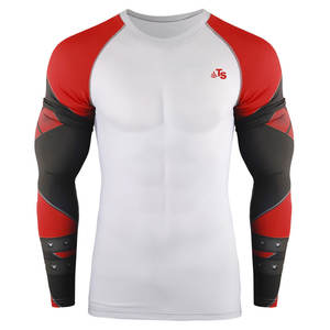 เสื้อเชิ้ตรัดกล้ามเนื้อแขนยาวสำหรับผู้ชาย,เสื้อรัดรูปแห้งเร็วสำหรับใส่ออกกำลังกายเล่นกีฬาปี2023 - Product Image 1