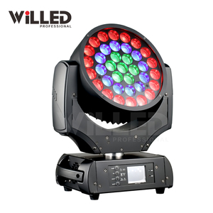 Robin <span class=keywords><strong>Robe</strong></span> 600 Zoom Wash Circle Control, Luces de Discoteca para DJ, 37*15w, Iluminación para Eventos, Luz Móvil de Cabeza Móvil de 600W - Product Image 1