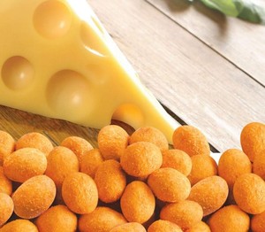 TAN TAN Smoky CHEESE Coated BBQ Flavored Crunchy Savory Peanuts Snack in Bag for Retail Vending Supply - Product Image 5