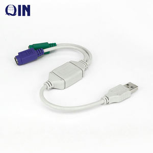 2019新しい31cm高品質USB-PS/<span class=keywords><strong>2</strong></span>ケーブルアダプターコンバーターマウスキーボードコンバーターアダプターPS2インターフェイスコネクター用 - Product Image 6