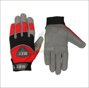 Mechanics Safety Gloves Comfortable Lightweight Anti-Impact Anti-Slip Anti-Heat Breathable Soft <b>Synthetic</b> <b>Leather</b> Customized - Product Image 1