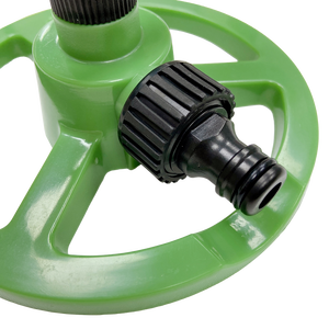 Tuyau d'arrosage de jardin avec Base en plastique, 2 buses rotatives à bras réglables pour l'irrigation à mouvement circulaire - Product Image 2