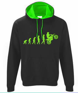 Sweat-shirt à capuche à manches longues homme, Streetwear, personnalisé, moto-cross Mx, - Product Image 3