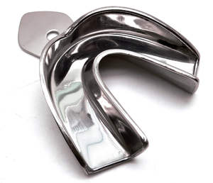 Bandejas de impresión desechables Premium OEM personalizadas a precio barato para limpieza y llenado de dientes Bandejas de impresión dental sólidas - Product Image 3