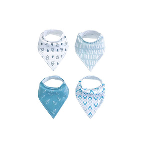 Lavable 100% pur coton bébé Bandana bavoirs bavoirs épais bavoirs pour nouveau-nés unisexes - Product Image 1
