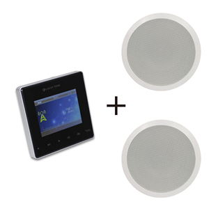 Nhà Thông Minh Hệ Thống Âm Thanh Không Dây Màu Xanh Răng Mini Tường Amplifier Cộng Với 2 Cái 6 Inch Loa Trần - Product Image 1
