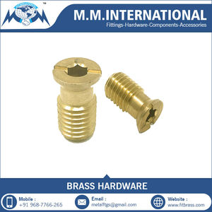 สมอสมอทองเหลืองคอนกรีตอินเดียแบบเรียบผลิตจากอินเดียได้อย่างแม่นยำ - Product Image 6