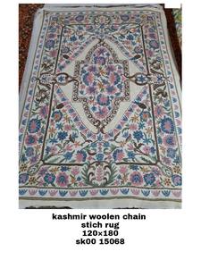 พรมขนสัตว์แคชเมียร์,พรมทอมือพรมขนสัตว์หลากสีพรมแฮนด์เมดพรมปูพื้นห้องสำหรับเด็ก - Product Image 2