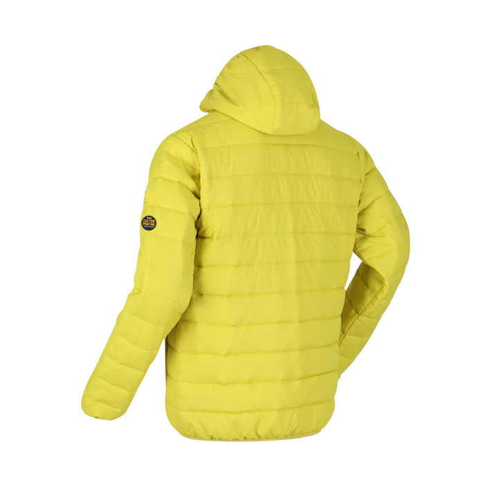 Custom Logo Printed Padded Winter Men's Hooded Puffer Jackets  Oversized Quilted Bubble Jacket Wholesale