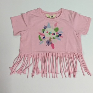 Robe sans manches pour fille, imprimé animal, 100% coton, design scintillant et délavé, ensemble de vêtements pour enfant, ambiance estivale - Product Image 1