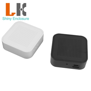 Plastic Casing Box 62*62*20mm Custom Factory Injection Mold Abs Electronic Plastic Casing Network Box Wifi Router Enclosure