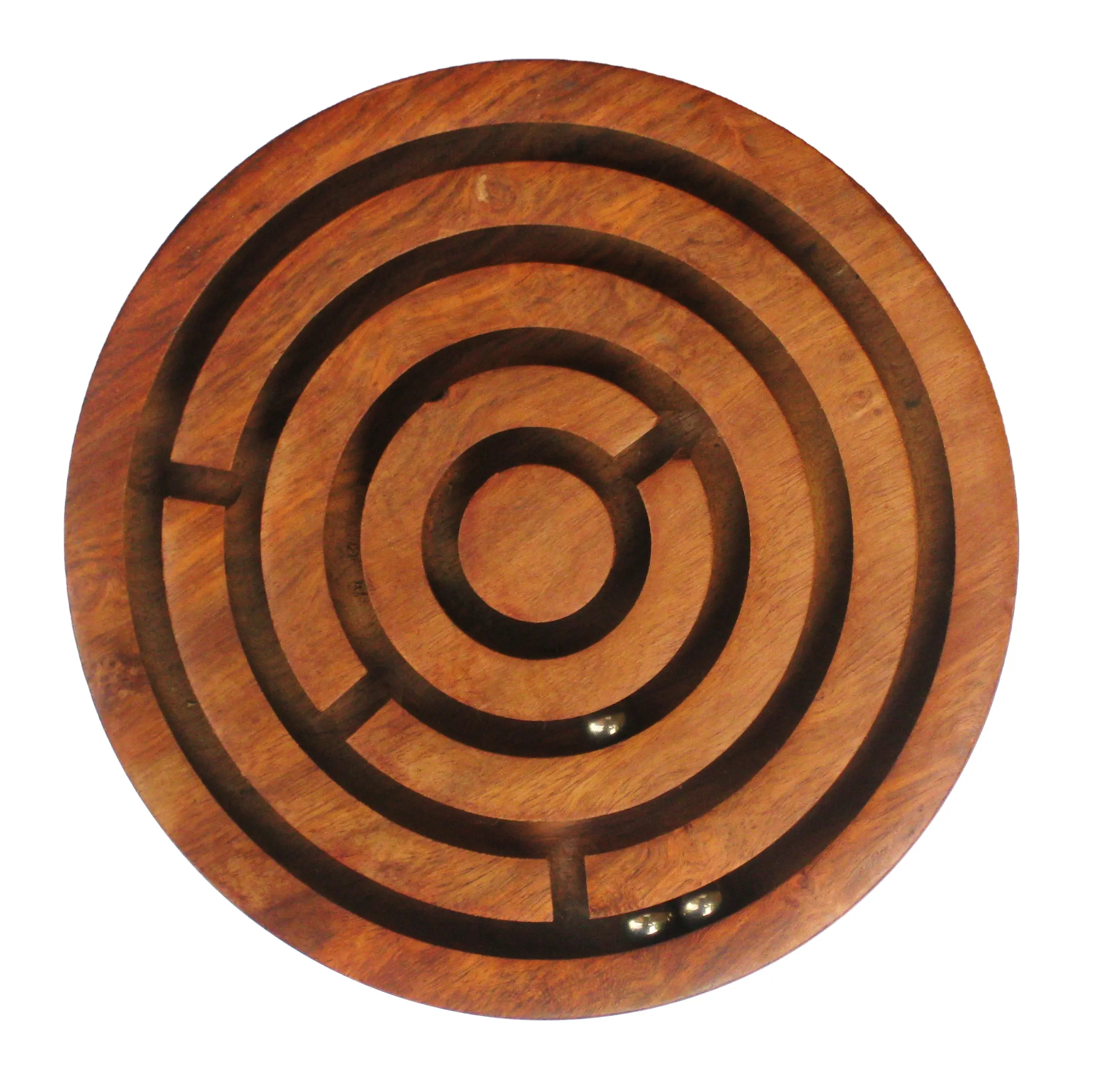 AARK Wooden labyrinth board game ball in maze puzzle educational game different shape