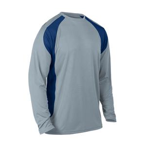 Manches longues décontracté hommes t-shirt manches raglan séchage rapide respirant course hommes Compression respirant T-shirt Football - Product Image 1