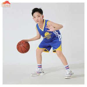 Custom Printed Man Woman Kids Basketball Uniform Youth Team Plain Blank Uniform Set - Product Image 4