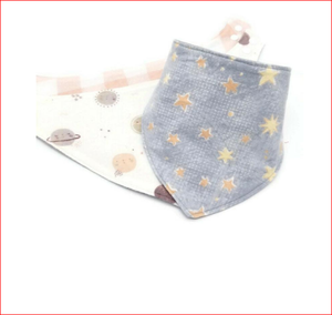 Bavoirs bandana en coton biologique de qualité supérieure Meilleur prix Bavoirs bébé OEM de style moderne pour garçons et filles Motif imprimé - Product Image 2