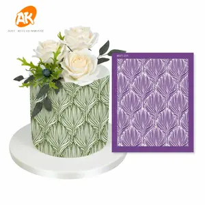 Ak conjunto de fondant em bolos, conjunto de estêncil para decoração de bolos, borboletas, pastelaria, macio, para bolos de casamento