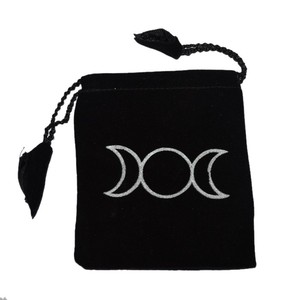 Estampado de doble Luna en negro, el mejor valor de doble Luna en bolsa negra - Product Image 1