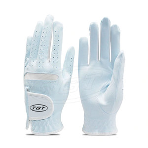 Gants de golf en cuir véritable antidérapants personnalisés pour hommes, main gauche, fabricant pakistanais - Product Image 1