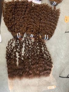 Extensiones de Cabello Humano Remy, 100g, Color Marrón, Cabello Vietnamita, Múltiples Donantes - Product Image 2
